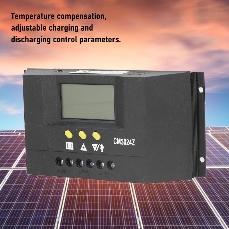 PWM Intelligent Solar Controller Photovoltaic Power Generation Solar Charge Controller