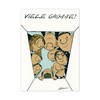 Inkognito Loriot Postcard Art and Humour Design with Many Greetings!,