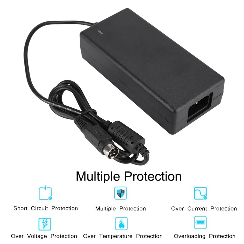 12V 5A Power Supply Adapter, 60W 4 Pin Laptop/Notebook Charging