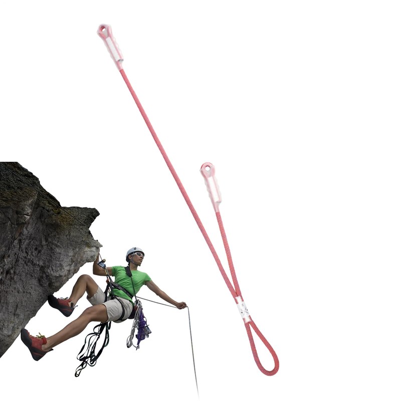 Climbing Rope,Prusik Loops Rappelling Rope - Wear Resistant Rescue Protection