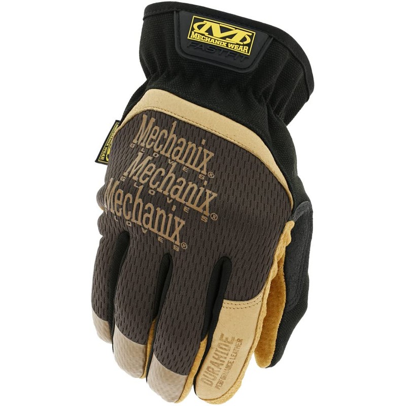 MECHANIX LFF-75-009 Mechanics Gloves Leather First Fit M Size Brown/Black