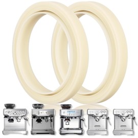 54mm Silicone Steam Ring 2Pcs，Replacement gasket for Breville Espresso Machine parts 878/870/860/840/810/500/450/Sage 500/870/875/880/810/878 Replacement Parts, No BPA Grouphead Gasket