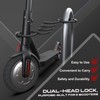 AMZLOCK E Scooter Lock, Double Lock Cable Lock, Lock for