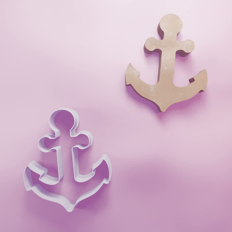 Ship Anchor Cookie Cutter - 3 Sizes