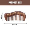 RDNKVB Wooden Birth Comb Set, Pregnancy Comb, Delivery Utensils, as