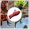 Aluminum Magnalium Alloy Self‑Braking Stop Descender for 10‑12mm Rope Climbing