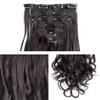 TTPSRY Extensions Clip in Extensions für Damen Ponytail Extension 56cm