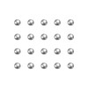 sourcing map 50pcs 2.5mm 440C Stainless Steel Bearing Balls G25
