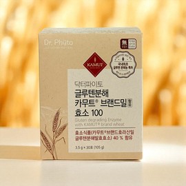 Doctor Pyto Dr. Phyto Gluten Decomposition Kamut Brand Wheat Containing Enzyme 100 3.5g x 30 packets / 닥터파이토 글루텐분해 카무트 브랜드밀 함유 효소 100 3.5g x 30포