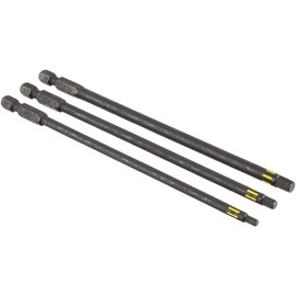 KWB 3 Drill Bits Set 150 mm Hex 3, 4, 5 mm Torsion 123441 (TQ 60 Steel with Torsion Zone, ISO 1173, Drive C6.3); 0 W; 0 V