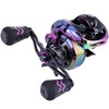 Sougayilang Baitcasting Reels - Colorful Fishing Reel, 8.0：1 Gear Ratios,