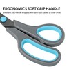 Asdirne Teflon Coating Scissors Set of 4, Non-Stick Scissors All
