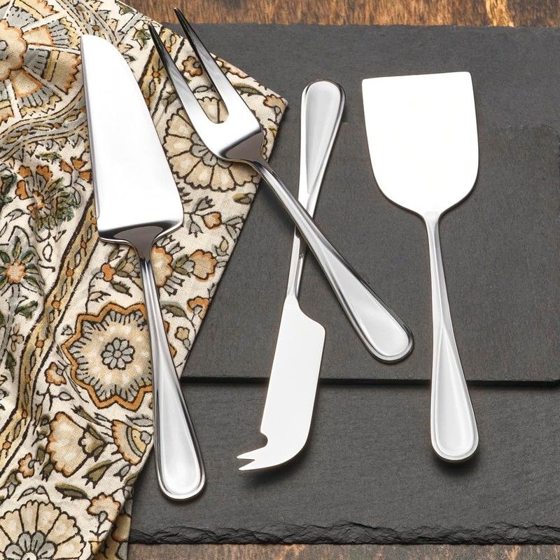 Mikasa Bravo 18/10 Stainless Steel 4pc. Cheese Set