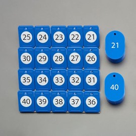 Esco EA956V-182 Number Tags 21-40