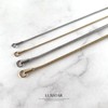 LUXSTAR Bracelet, Snake Chain, Thin, Hypoallergenic, Stainless Steel, Men's, Women's,