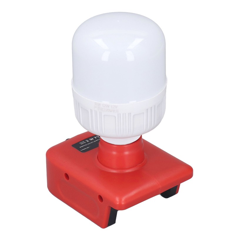 Portable Bulb Lamp Adjustable Brightness LED Lithium Battery Powered Light