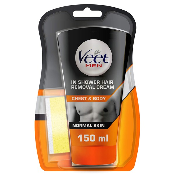 Veet for Men In-Shower Hair Removal Cream for Normal Skin,