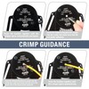 iCrimp German Crimping Tool Set, Solid Barrel Crimping Tool 0.8-2