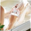 SAFIGLE 2pcs Exfoliating Loofah Shower Balls Dual-Sided Bath Scrubber for