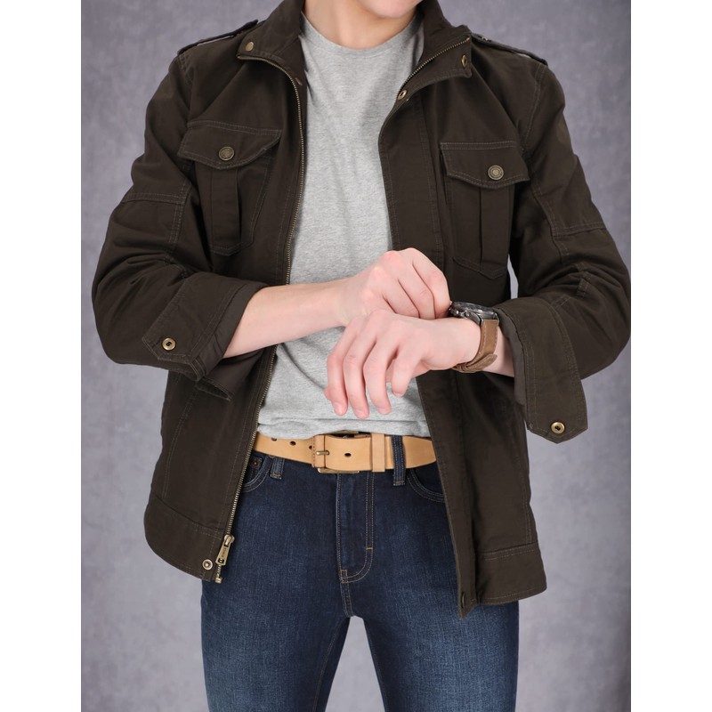 Timberland Men's 40mm Pull Up Leather Belt, Wheat, 38