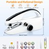 Handheld Sewing Machine, Mini Hand for Beginners, 2 Speed Adjustment