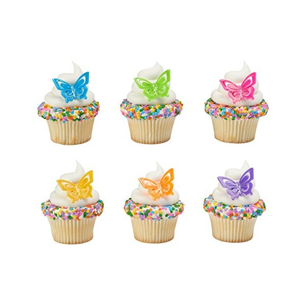DecoPac Butterfly Cupcake Ring - Stock
