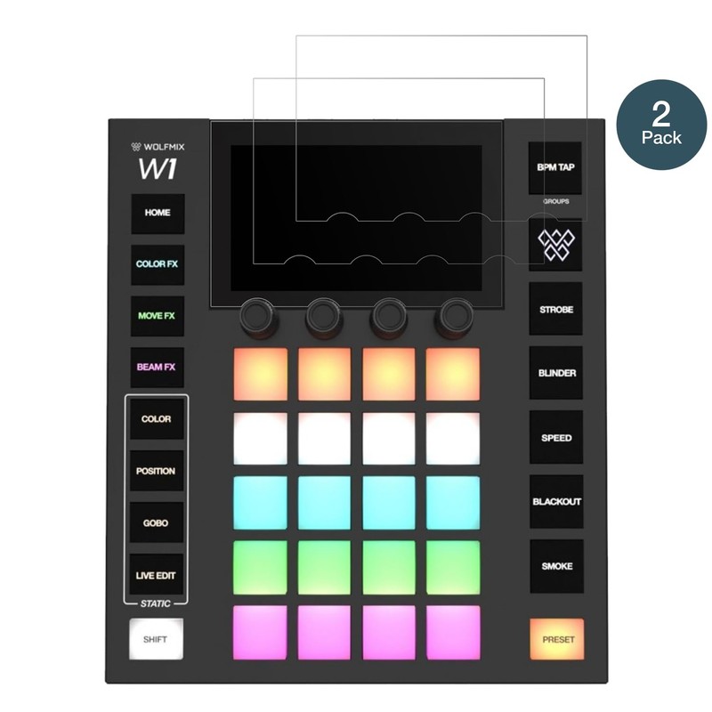 dipos I 2x Screen Protectors 9H Matte Compatible with Wolfmix