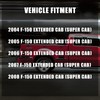 unikpas Door Lower Latch Cable Compatible for Ford F150 Extended