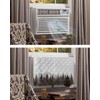 Dear Forest Indoor Air Conditioner Cover for Window Units, Double