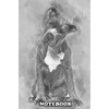 Notebook: American Staffordshire Terrier Puppy 4 Months Old Sitti , Journal for Writing, College Ruled Size 6" x 9", 110 Pages