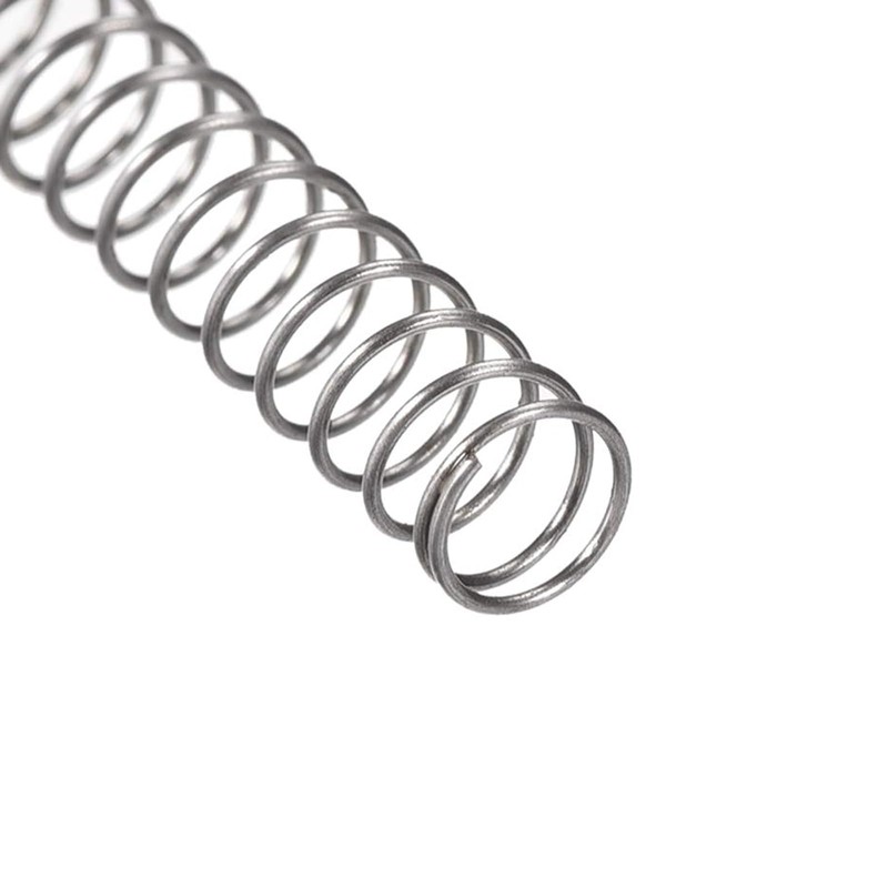 TA-VIGOR 10Pcs Extended Compressed Spring, 6mm OD, 0.5mm Wire Size,