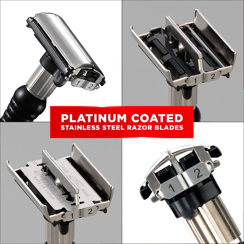 Maquinilla de Afeitar Feather Adjustable