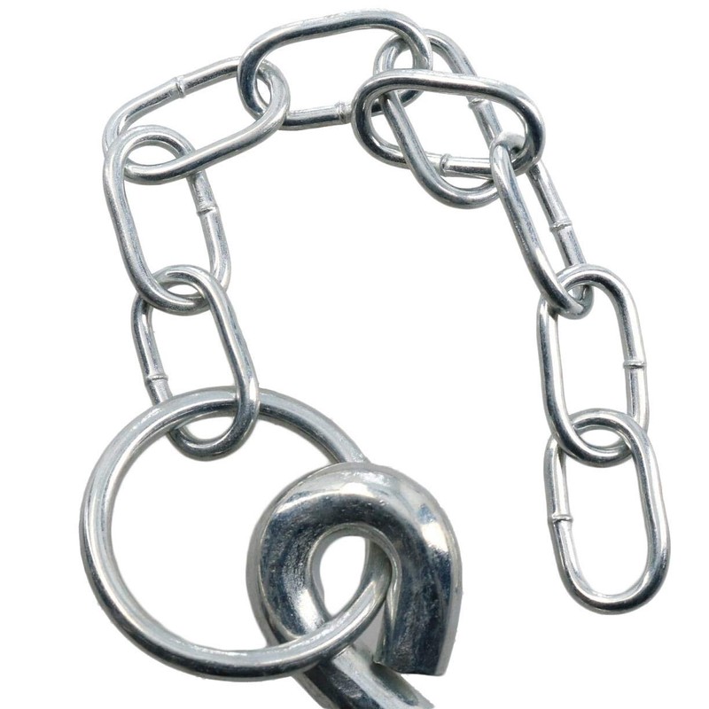 AB Tools 2pk Round Cotter Pin & Chain 10mm by