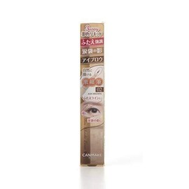 Canmake 3-Way Slim Shade Liner 02 Eyeliner Ash Brown .72ml (x1)