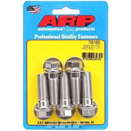 ARP 745-1500 1/2-20" x 1.500 UHL 6-Point Stainless Steel Bolt Kit - 5 Piece