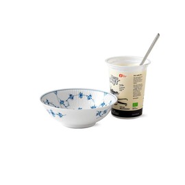 Blue Fluted Plain Soup/Cereal Bowl