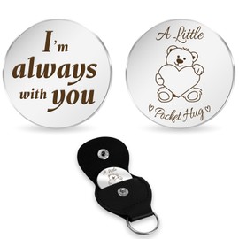 Pocket Hugs for Friends Stocking Stuffers Christmas Gifts for Her Long Distance Relationship Gifts Xmas Gifts for Women Men Friendship Gifts Teenage Girls Gifts Thinking of You Gifts on Graduation