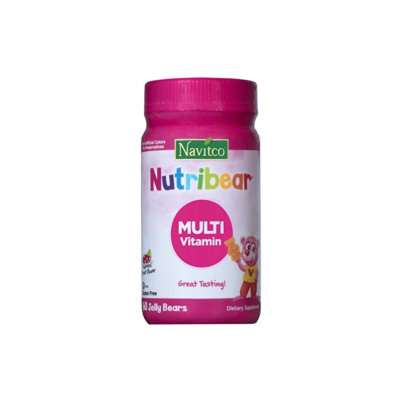 Navitco. Kosher NutriBear Multi Vitamin Great Tasting Jellies - 60