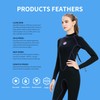 PAWHITS Womens Wetsuit 3mm Thermal Long Sleeve Neoprene Wetsuits Full