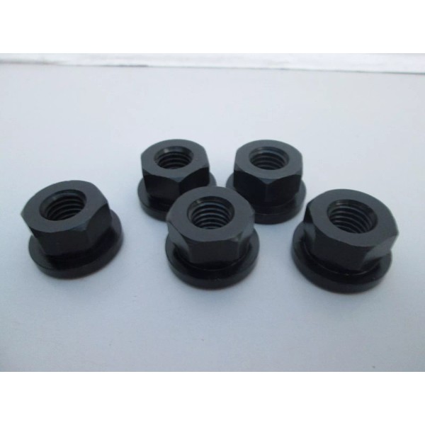 TE-CO 1/2-13 FLANGE NUT CASE HARDENED 5 EACH
