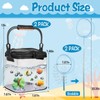 2 Sets Catch and Release Plastic Beach Aquarium Kit,Great Concept