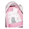 BabyBaby Set De Edredón Para Cuna Viajera Modelo Hippo Flores