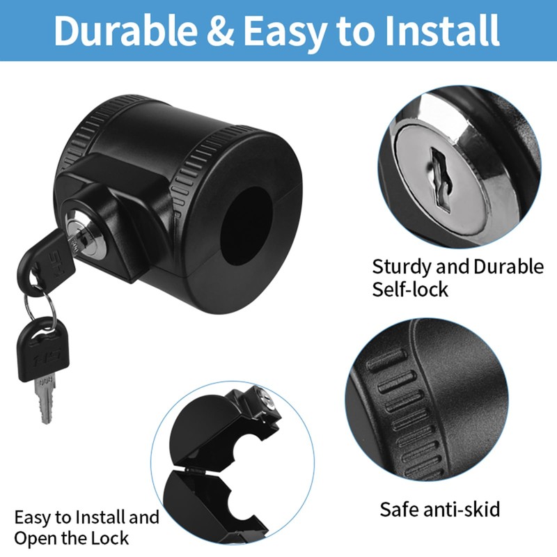 Child Proof Door Knob Cover Lock for Dementia Elderly Safety