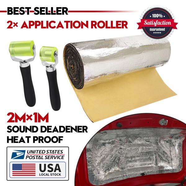 Modigt 3PCS 80"x39" Sound Deadener Mat Car Heat Shield Insulation