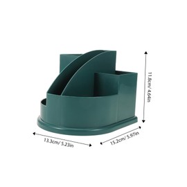 VICASKY Makeup Storage Box Organizer Sturdy Material Cosmetic Holder for Desktop Capacity Makeup Case for Sundries Easy to Clean Table Organizer for Bedroom and Vanity