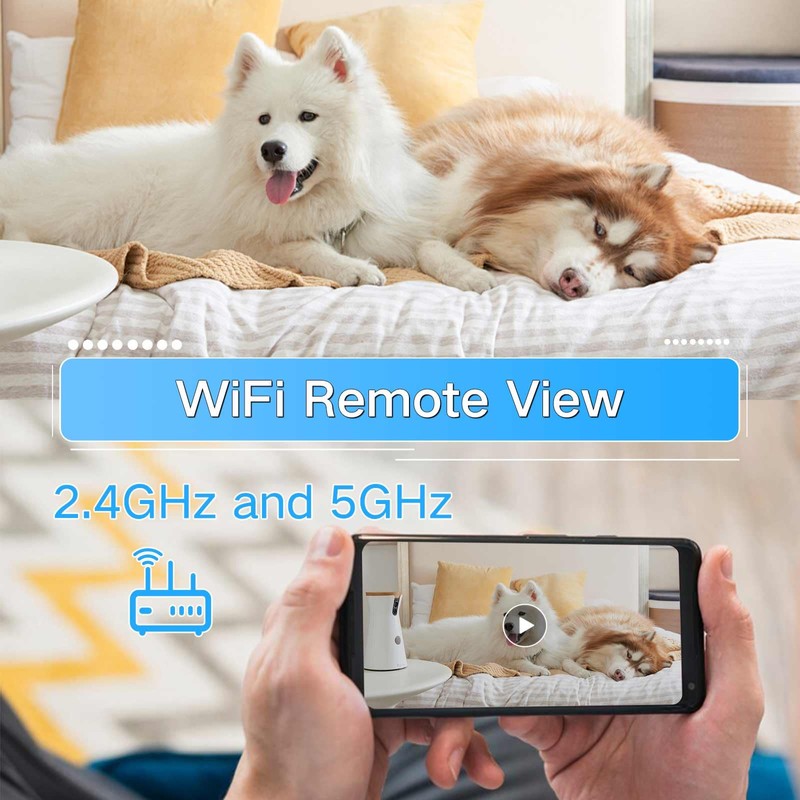 WiFi Picture Frame Camera, 1080P HD Security Cameras Wireless Mini