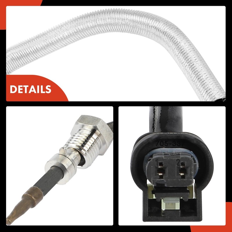 A-Premium Exhaust Gas Temperature Sensor Compatible with Ram 1500 2020-2022
