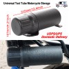 GIDIBII Motorcycle Universal Tool Tube Kit Waterproof Storage Canister Box+Mounting