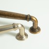 Goo-Ki 6 Pack Antique Brass Cabinet Pulls Zinc Alloy Drawer
