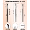 BeautyCurls Eyeliner Brushes Set, Fine Angled Eyeliner Eyebrow Concealer Brushes